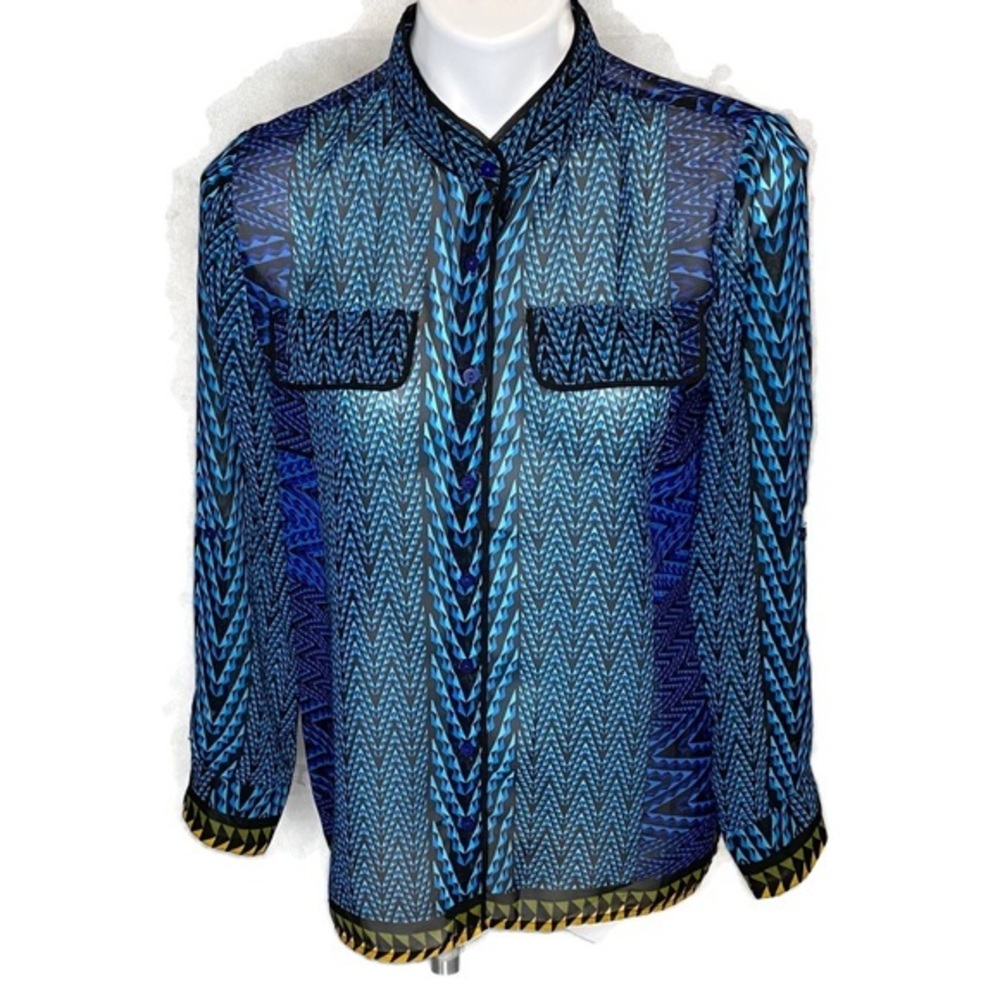 C’est City an August silk co, Vivid Design shirt
